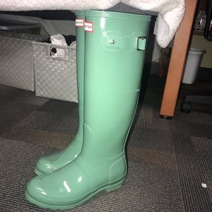Tall Hunter rain boots